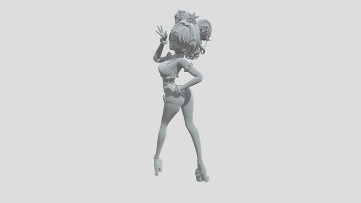 Midnight Star Idol 3D Model
