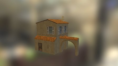 Cityscene 3 House2 3D Model