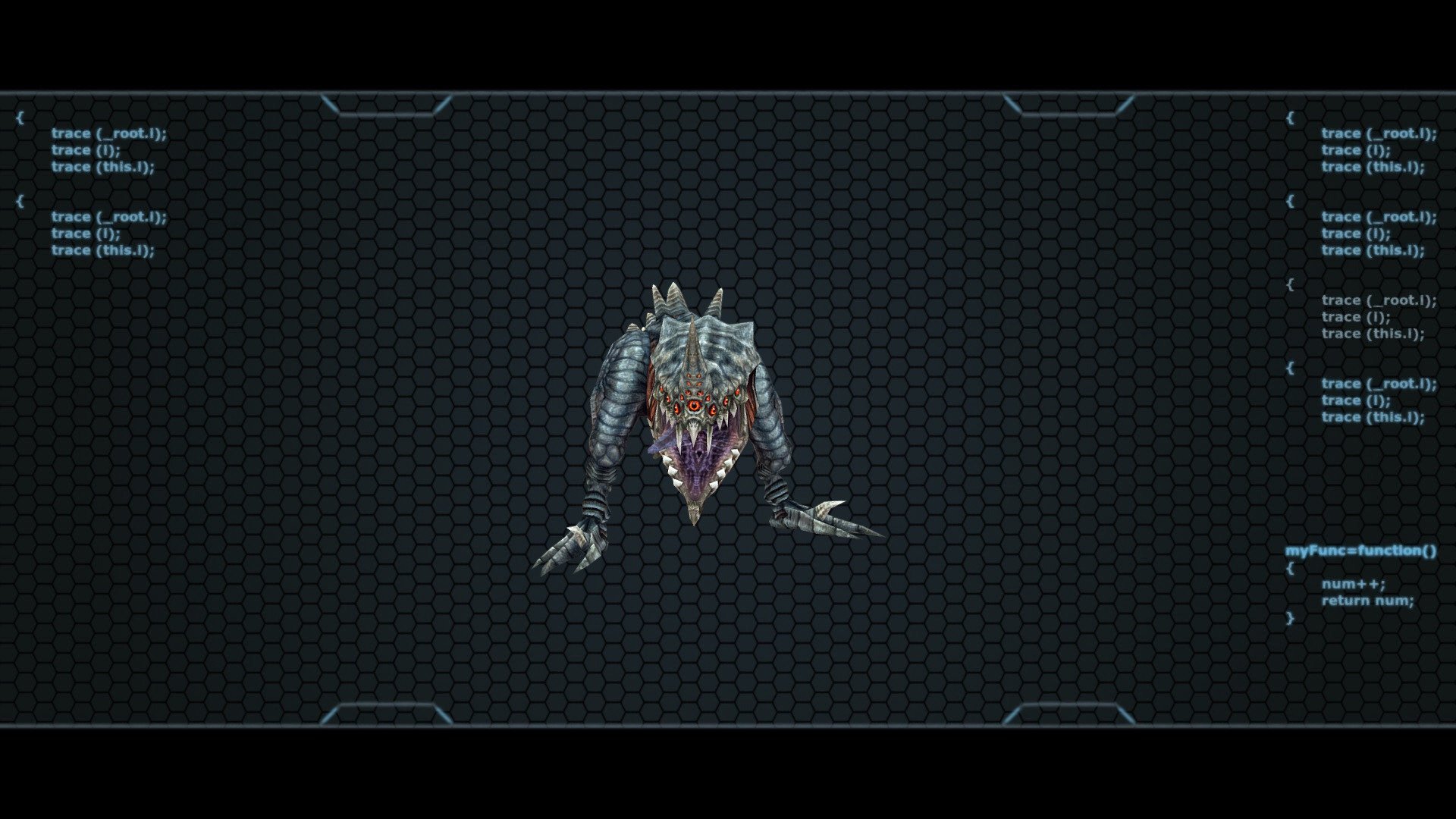 Creatures>Aether>Ground>Predators>Grenchler - Download Free 3D model by ...
