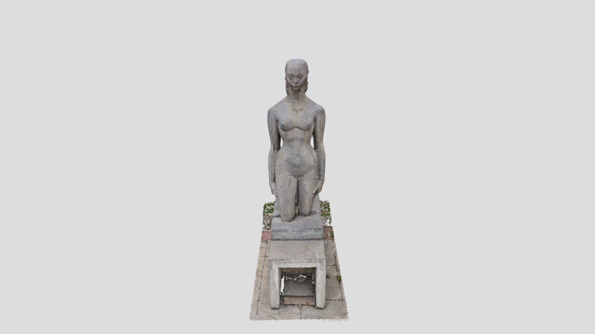 Mujer Arrodillada