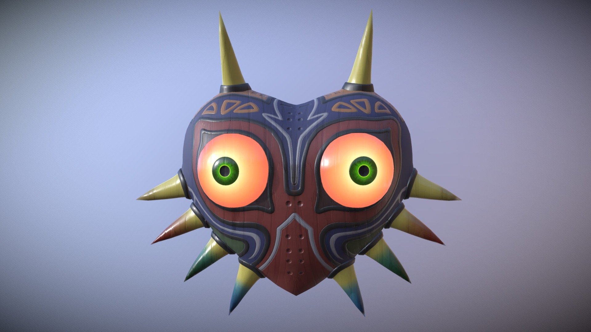 Majora's Mask 3D model by Navillus (Navillus001) [d2d6700] Sketchfab