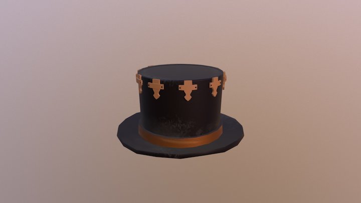Steam Punk Hat 3D Model
