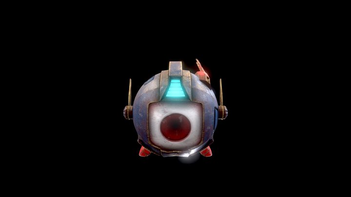 Observer Droid 3D Model