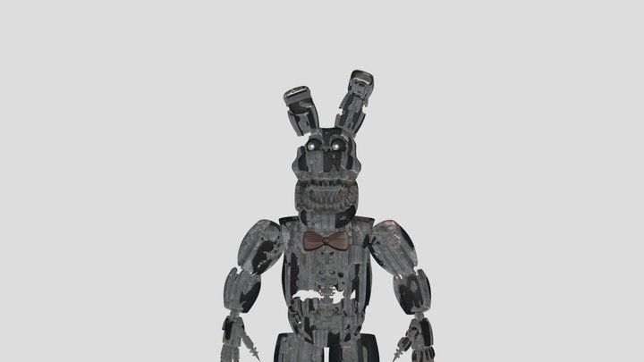 Nigthmarebonnie 3D Model