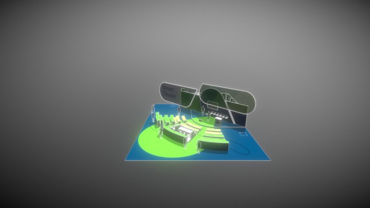 CISCO LIVE - DEVNET THEATRE V02 3D Model
