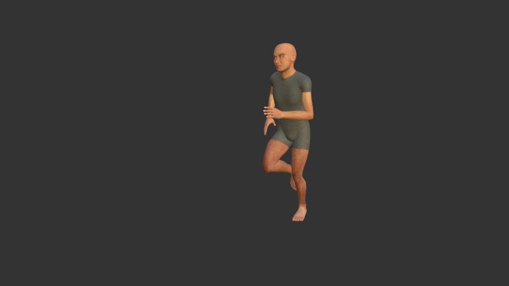 Run Straight - 3D model by animatrik [d2d9a93] - Sketchfab