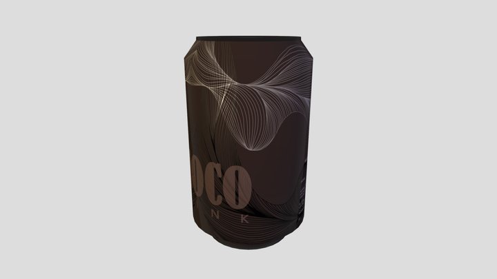 Réalisation d'une canette 3D Model