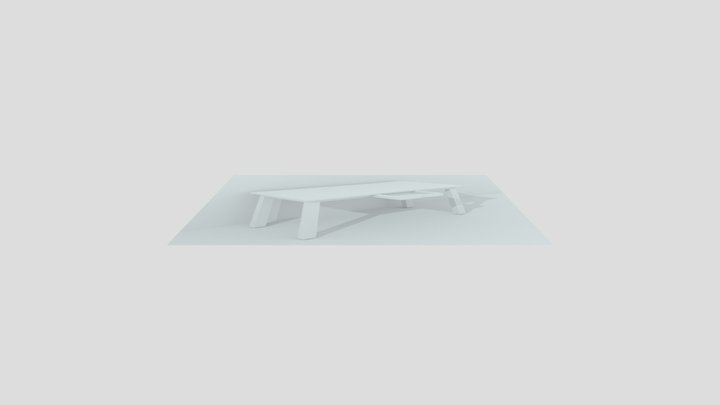 Plane Table 3D Model