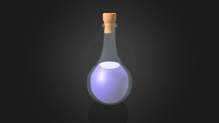 Potion Bottle 3D Model