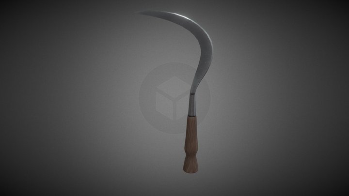 Celurit (Indonesian Traditional Weapon) 3D Model