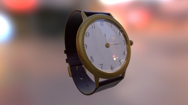 90's Watch 3D Model