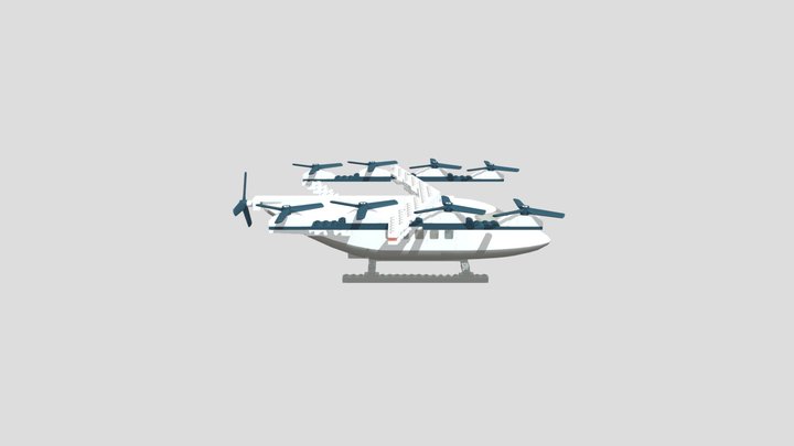 EVTOL 3D Model