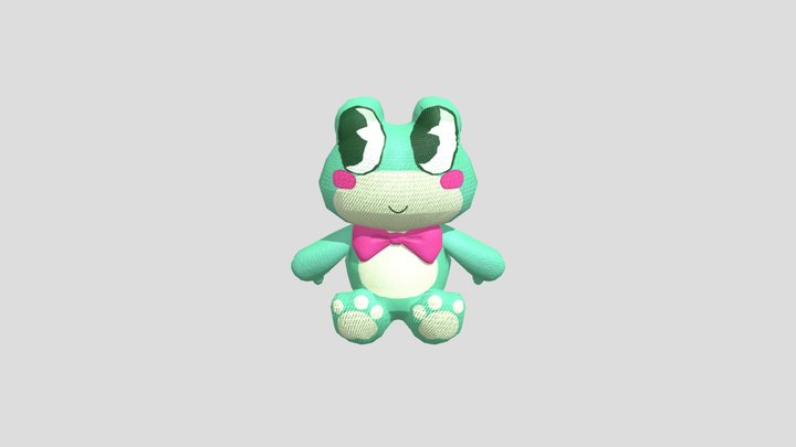 Froggy plush TADC 3D Model