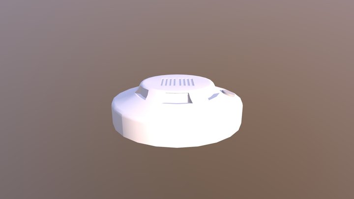 Smoke Detector 3D Model