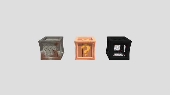 Cajitas 3D Model