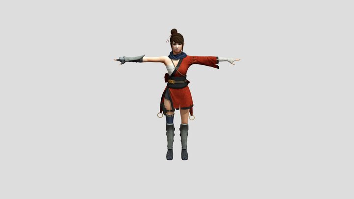 664230016 _ Kachujin G Rosales_ Talk On Phone 3D Model
