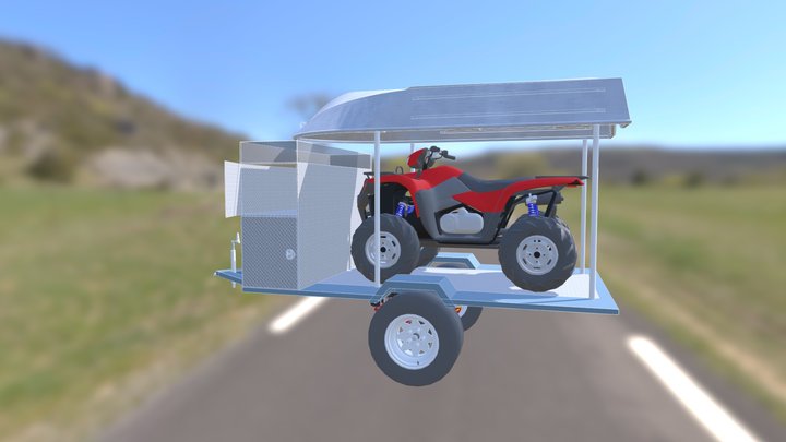 Mic's trailer 3D Model