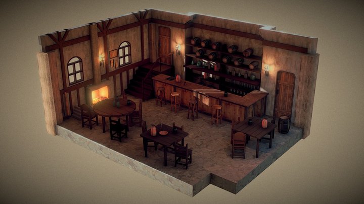 🍪 Tavern by DuduOliveira 3D Model