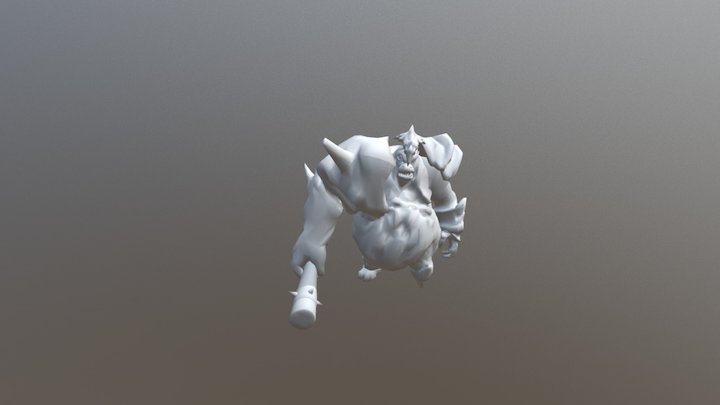 02 Pig Idle 3D Model