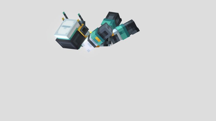 космонавт 3D Model