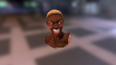 Noelle Scaggs- Semi-realistic Version 3D Model