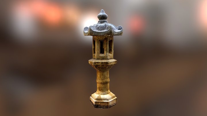 garden lantern 3D Model