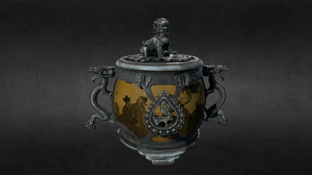 Chinese ancient relics 3D Model
