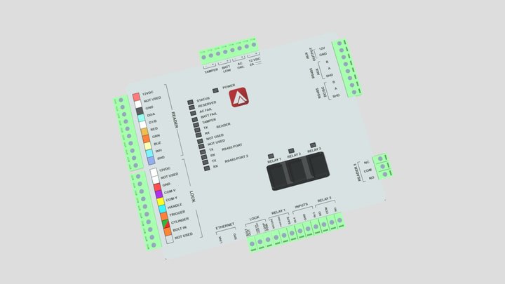 FACEPLATE 3D Model