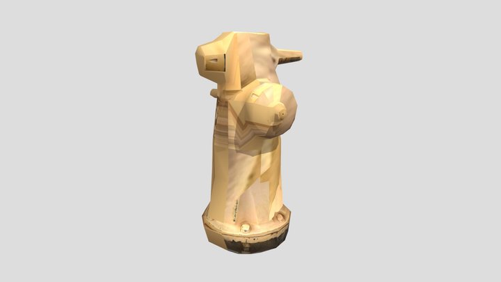 Retopology Demo w/ Texture 3D Model