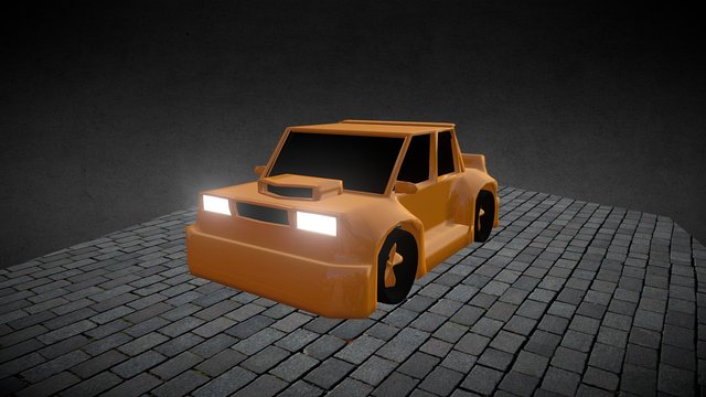 Hot Rod 3D Model