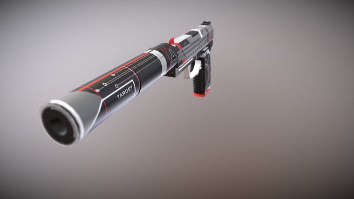 USP-S Ares 3D Model