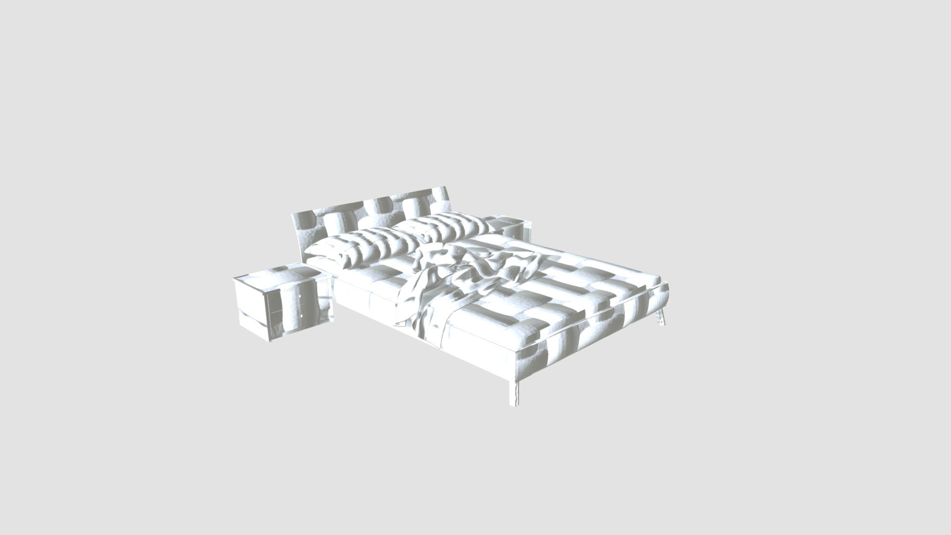 Bed Buy Royalty Free 3d Model By Evermotion [d2e406d] Sketchfab Store