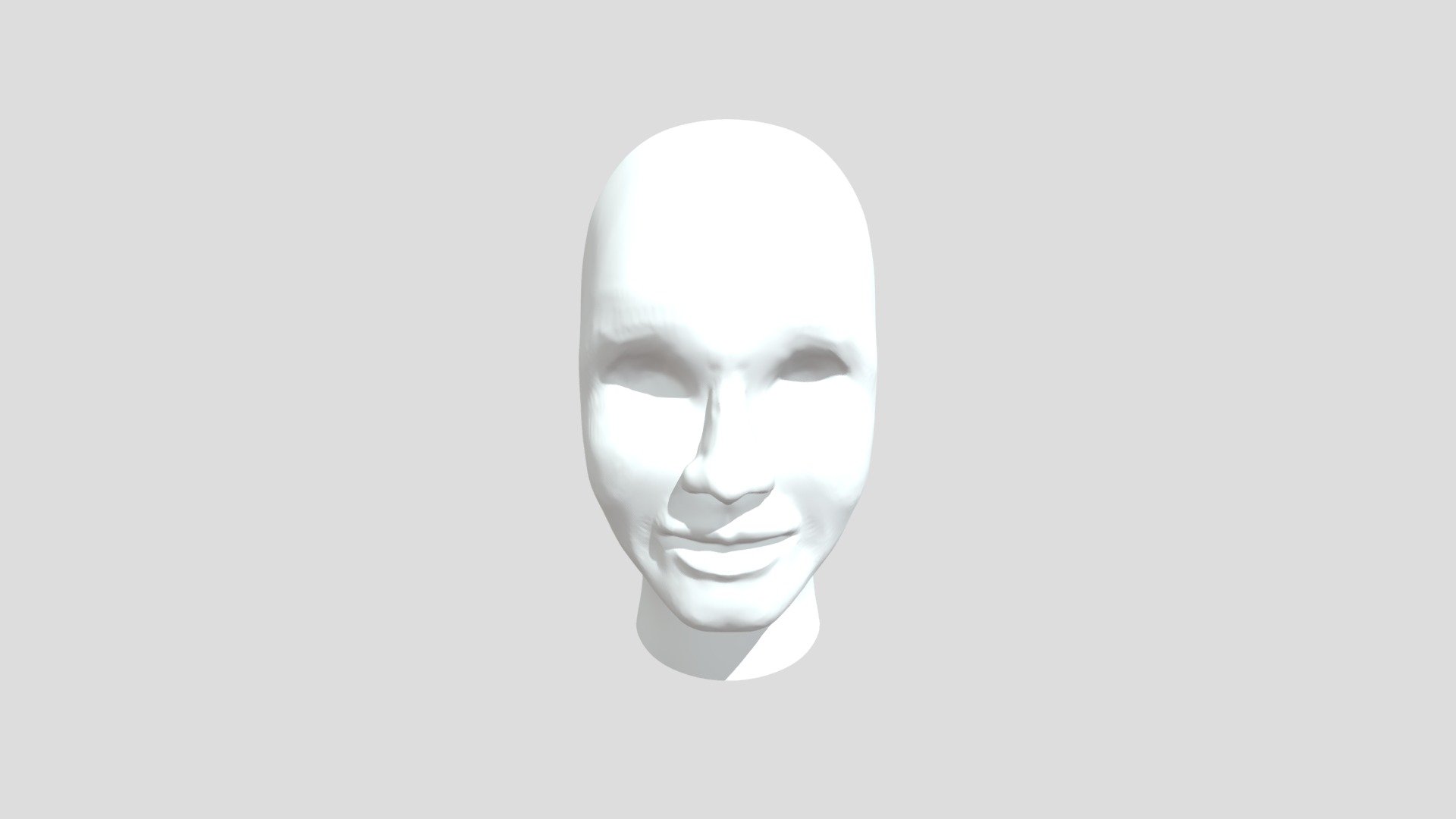 Bust of Korean actress, Park Hye Soo (attempt)