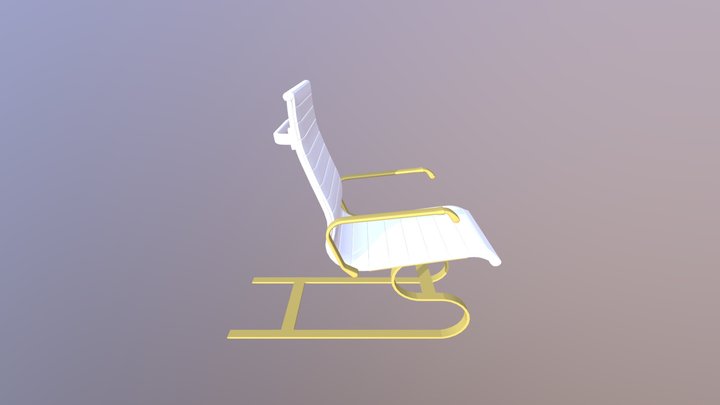 IL 054780NOATAU Hugo Lounge Chair 3D Model