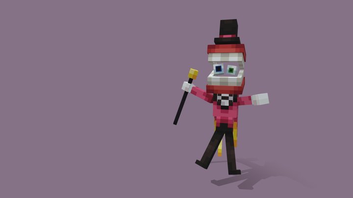 Caine 3D Model