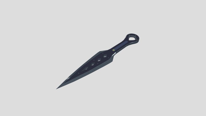 Wraith Kunai 3D Model