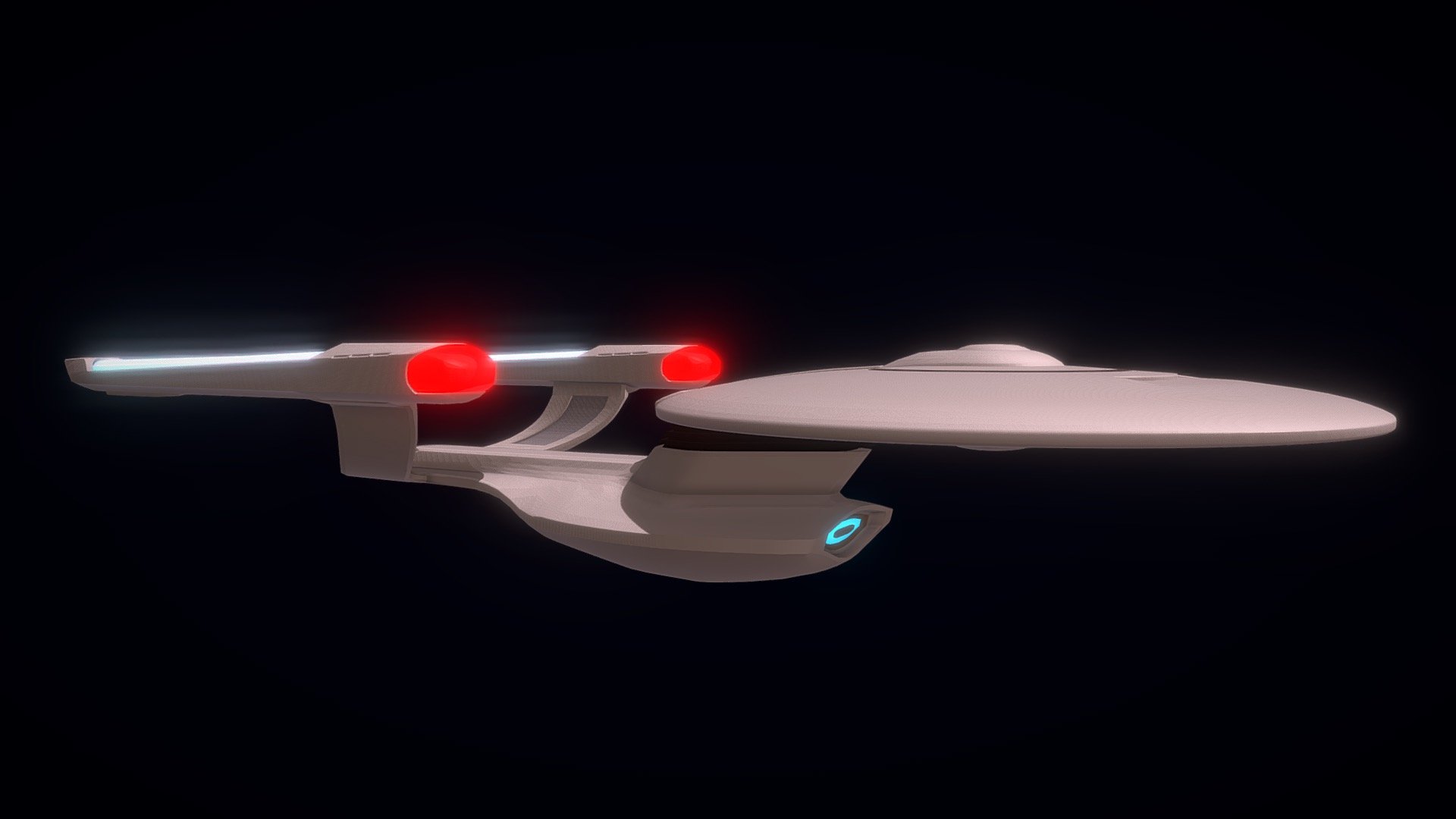 USS Enterprise B/C Fan Design Without textures