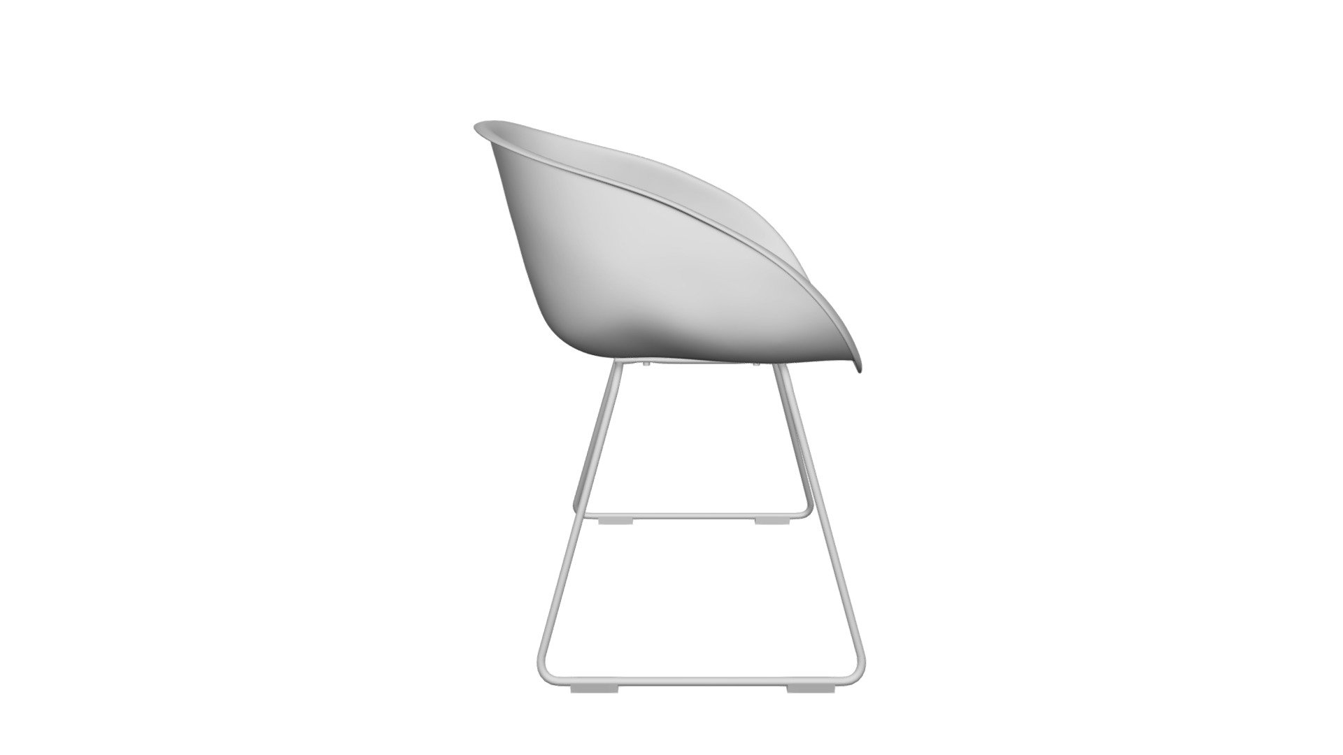 Chair Вistro white. DG-HOME