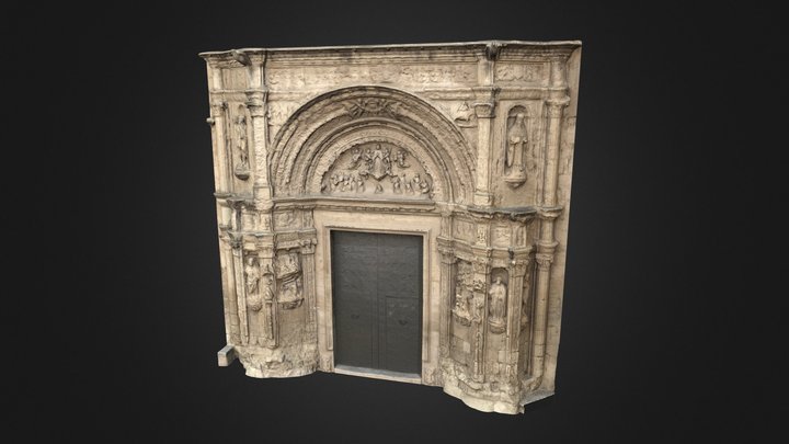 Portada Renacentista (1519-1521) 3D Model