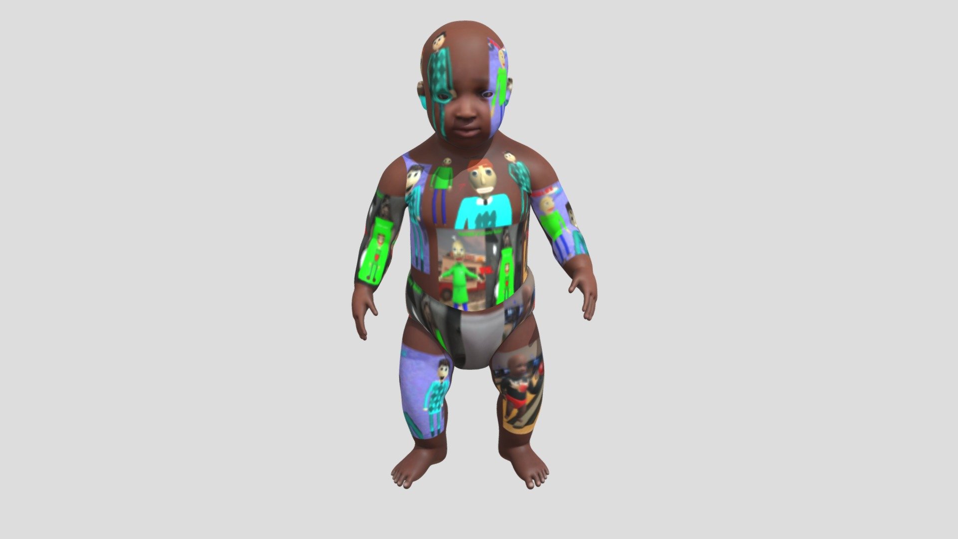 The baby who's a big fan of John's Thumbnails