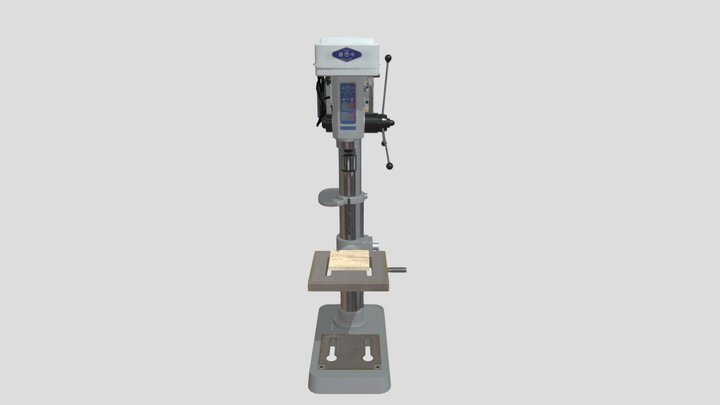드릴 프레스 3D Model