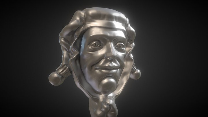 MMask from the facade of the building ver. 2 3D Model