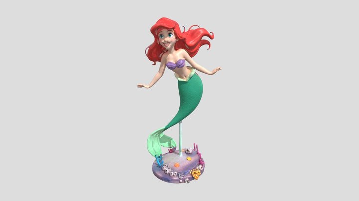 Ariel support 3D Model