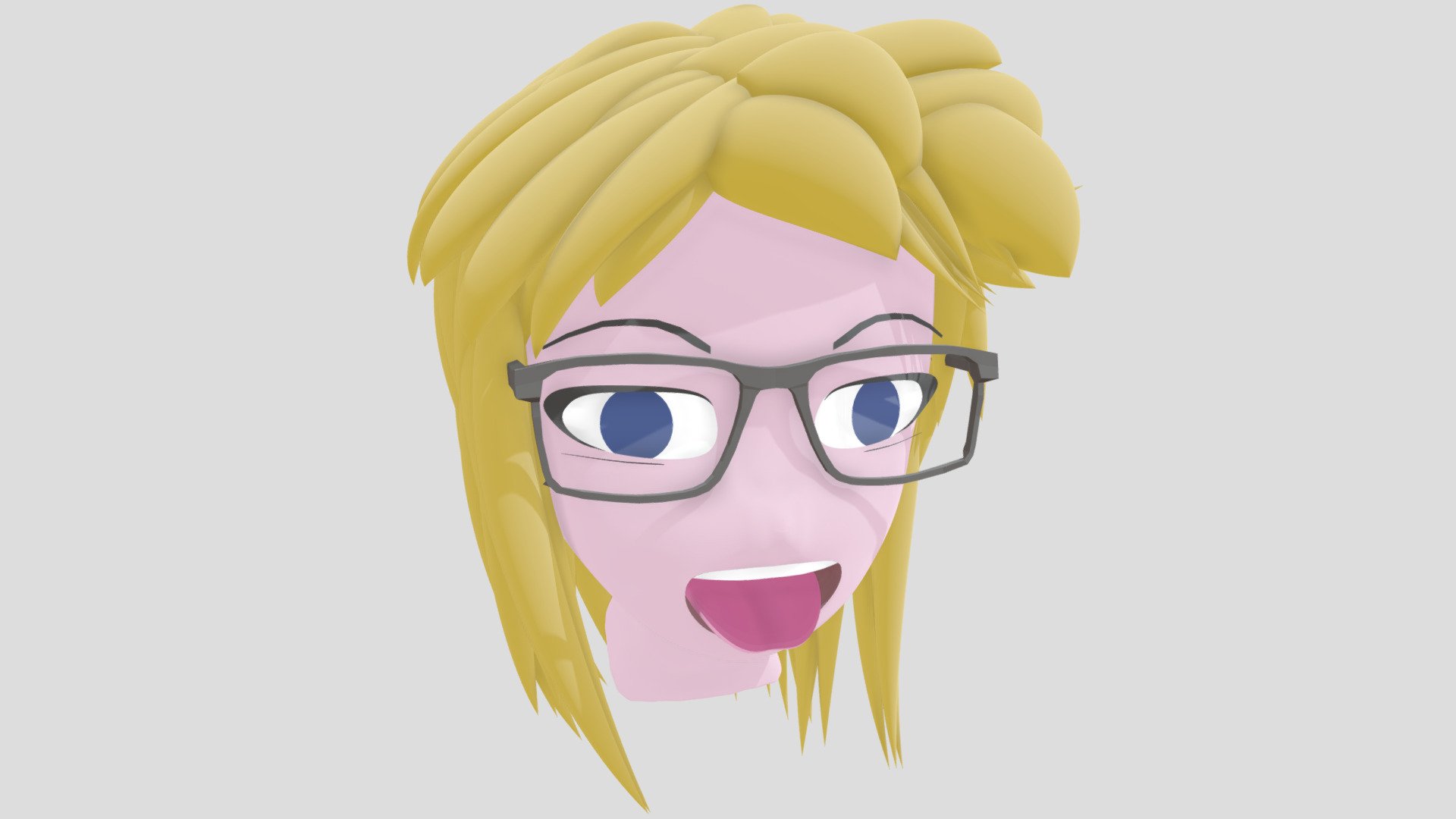Anime Woman 3D