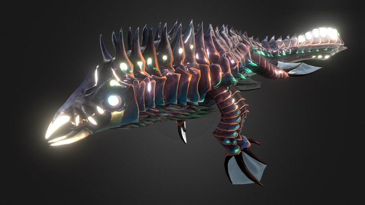 Cryptosuchus – Gratis 3D-model STL