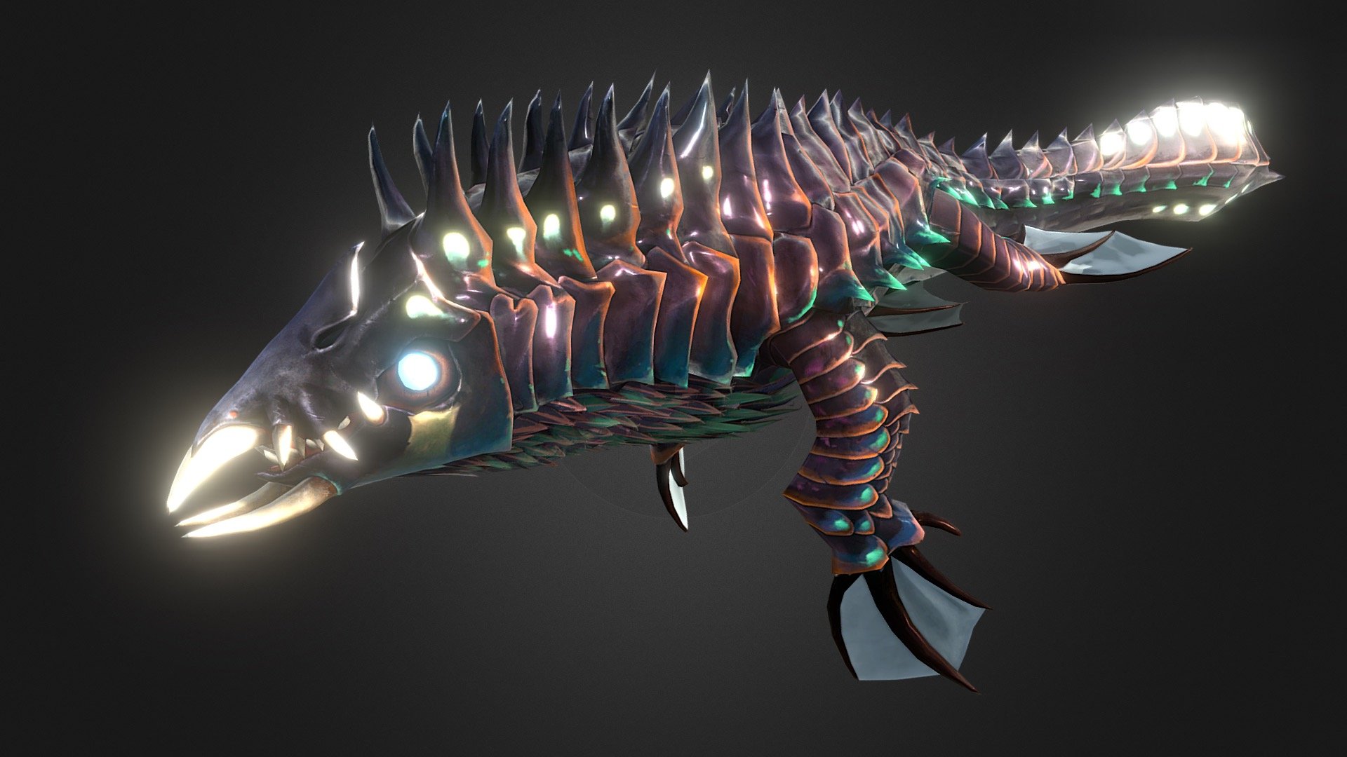 Cryptosuchus - Download Free 3D model by gavinpgamer1 [d2eda88] - Sketchfab