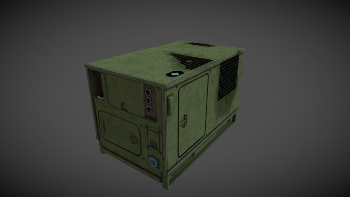 Military Generator 3D Model