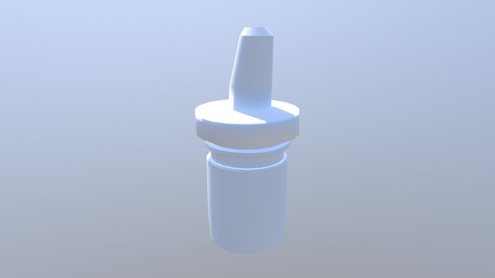 Essential Oil Bottle 3D Model