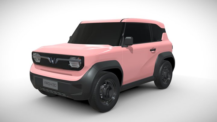 VinFast VF3 2025 3D Model
