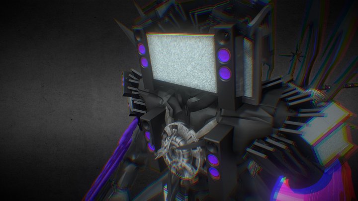 Virlance Titan Tvman 3D Model